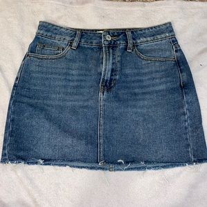 Denim skirt